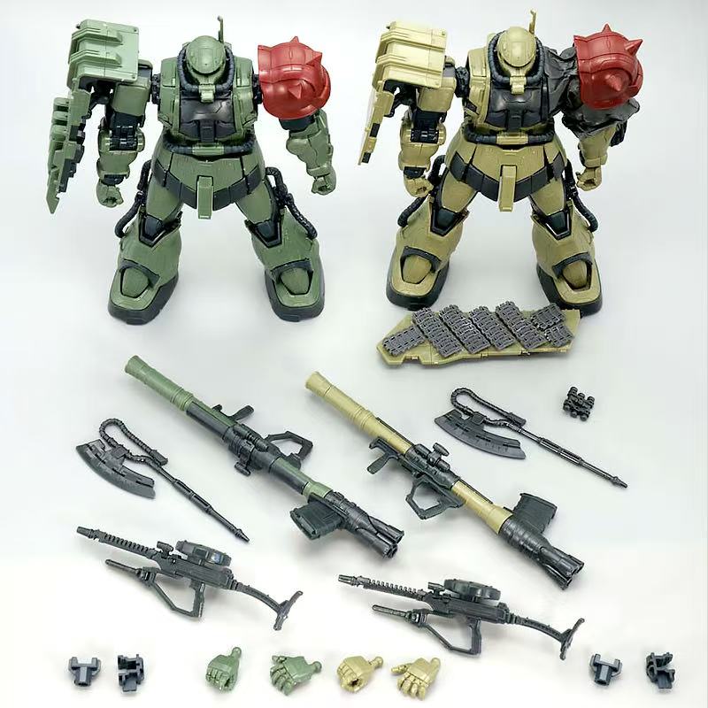 Bandai Gundam Rg - مجموعة نماذج HG 1/144 زاكو II