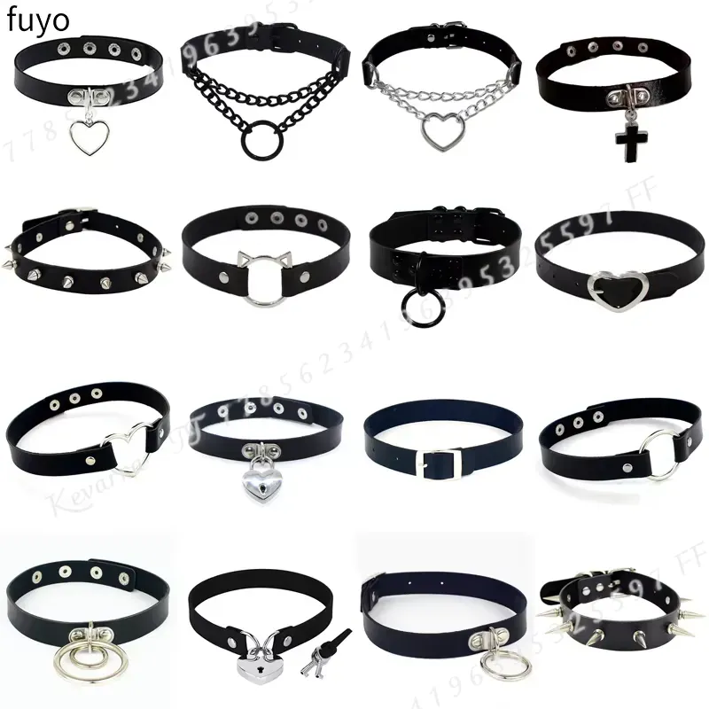 قلادة جلدية مثيرة بأسلوب البان - مراجعة Magnetic Clasp Cosplay وسعره