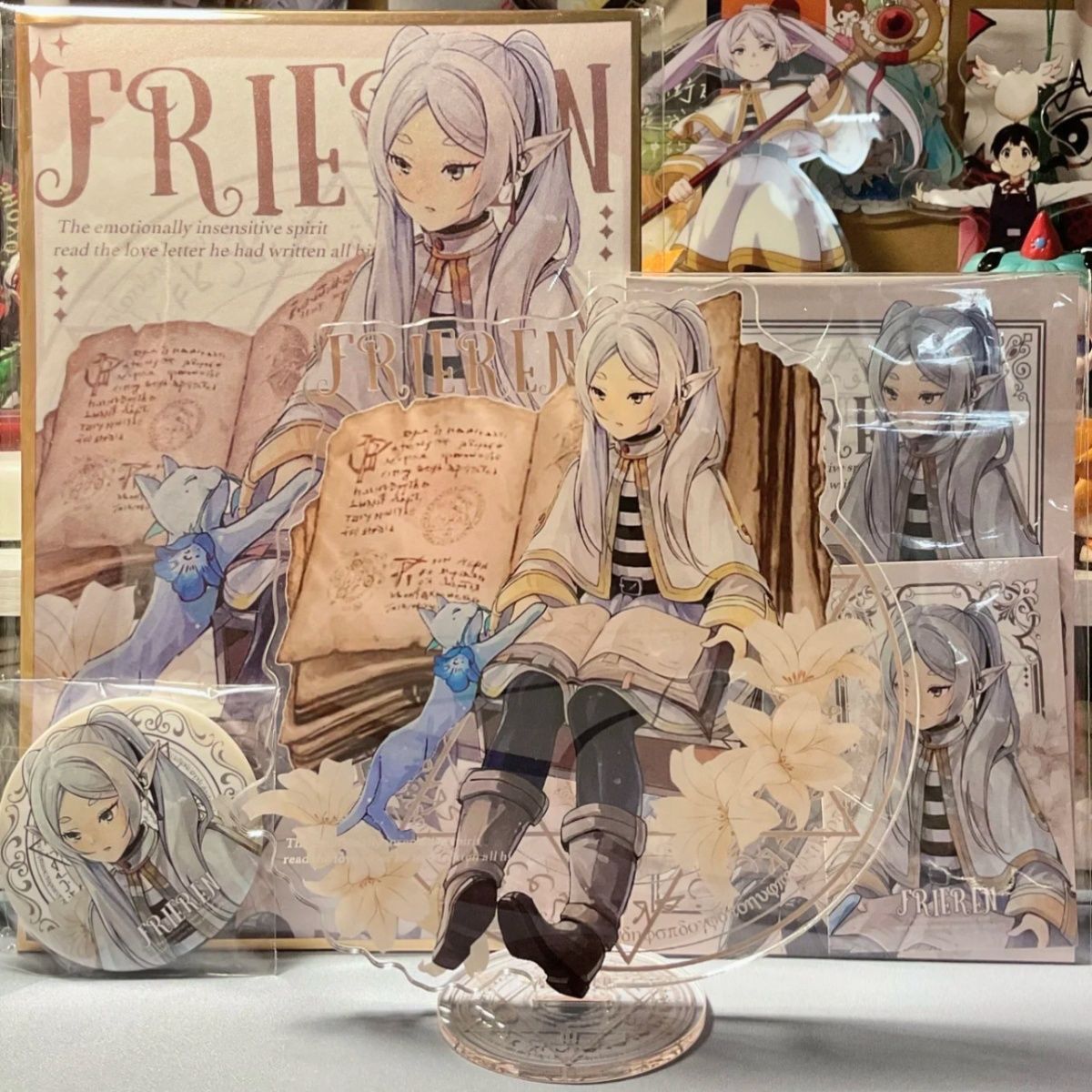فرييرين: بيوند جورنيز إند - مج - مراجعة Acrylic Cosplay Prop وسعره