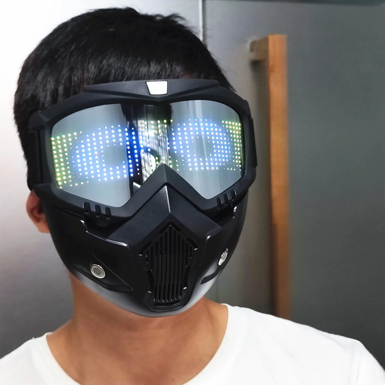 قناع سايبر بانك للتنكر، قناع ت - مراجعة Cosplay Prop Pattern وسعره