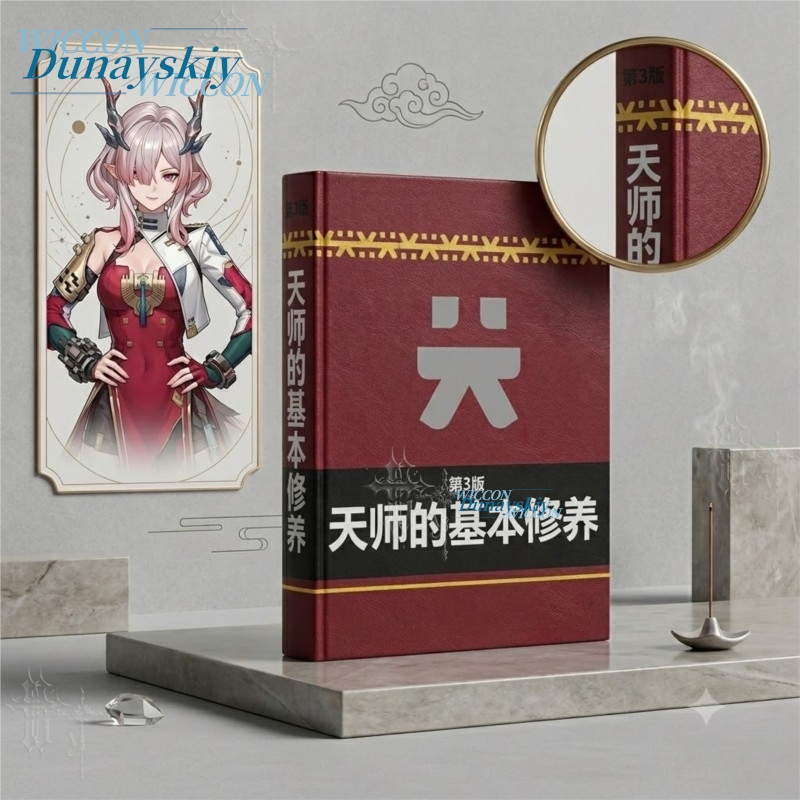 Arknights Endfield Mi Fu كتاب  - مراجعة Cosplay Prop Book وسعره
